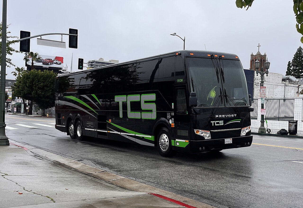 Coach bus (47-passenger) — Airport Commuter SF Bay Area group transportation