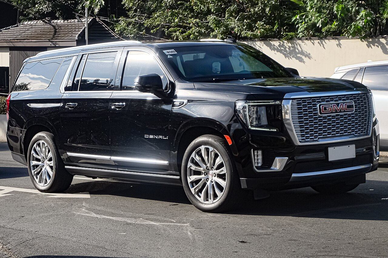 GMC Yukon Denali Black SUV — Airport Commuter SF Bay Area car service