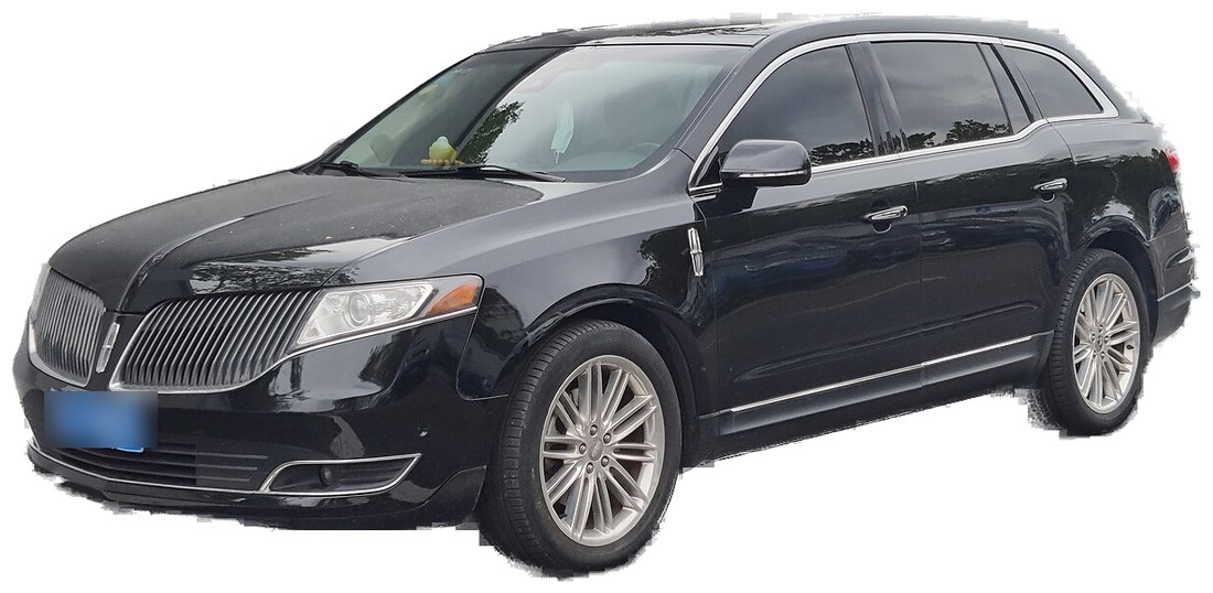 Lincoln MKT, the livery successor to the Town Car in Airport Commuter's fleet